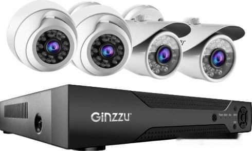 Видеорегистратор наблюдения Ginzzu HK-447N