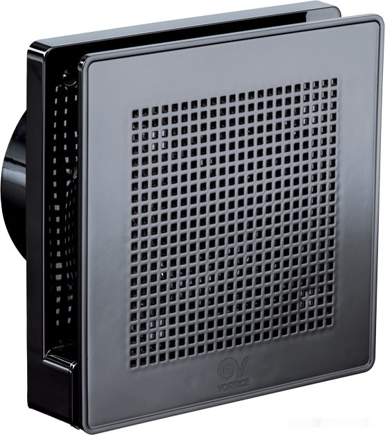Вытяжная вентиляция Vortice ME 100/4" LL T (черный металлик)