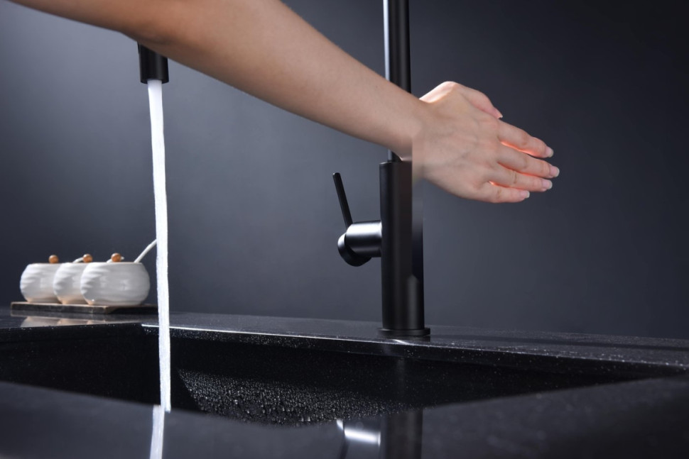 Смеситель Paulmark Senso Se215180-AN (черный/антрацит)