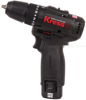 Ударная дрель-шуруповерт Kress KU362.2 (с 2-мя АКБ, сумка)