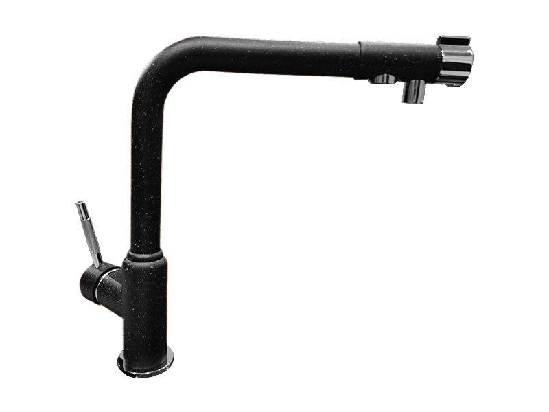 Смеситель GranFest 7671 (черный)