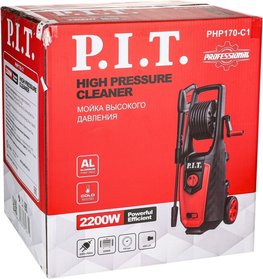Мойка высокого давления P.I.T. PHP170-C1