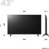 Телевизор LG UR78 43UR78001LJ
