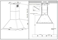 Вытяжка Korting KHC 6648 RSI
