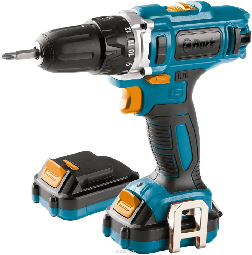 Дрель-шуруповерт BORT BAB-18x2Li-XDK 91271501