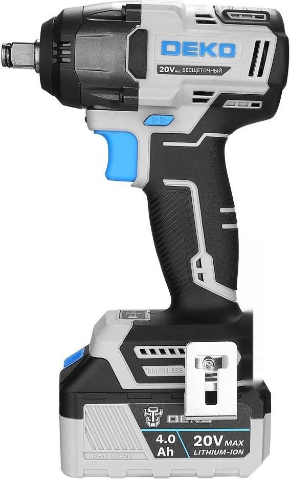 Гайковерт Deko ZKIS Set 083-1087 (с 2-мя АКБ, кейс)