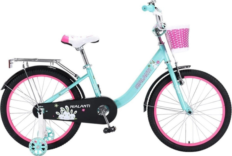 Детский велосипед Nialanti Luna 20 2025 (бирюзовый)