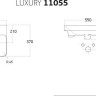 Умывальник dreja Luxury 55 11055-KL