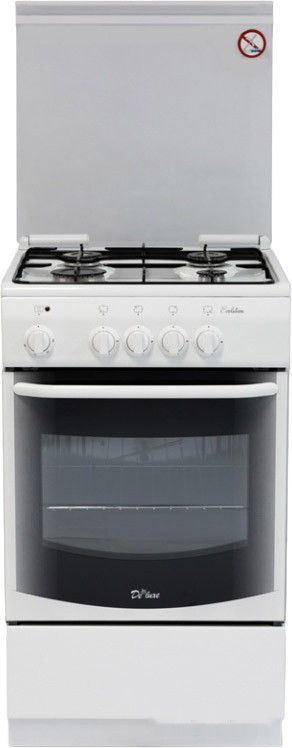 Плита De Luxe 5040.21ГЭ (КР) Ч/Р