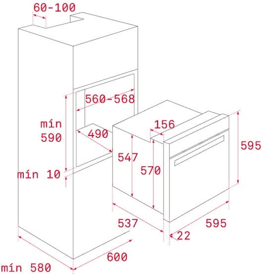 Духовой шкаф Teka HBB 720 (Black)
