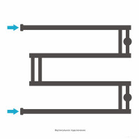 Полотенцесушитель Сунержа High-Tech model &quot;M+&quot; 500х650 30-4050-5065
