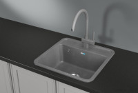 Кухонная мойка Granula ST-5001 (графит)