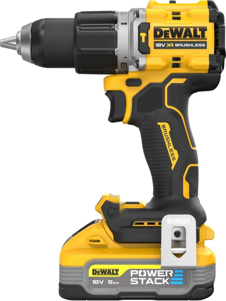Ударная дрель-шуруповерт DeWALT DCD805H2T (с 2-мя АКБ 5 Ач, кейс)