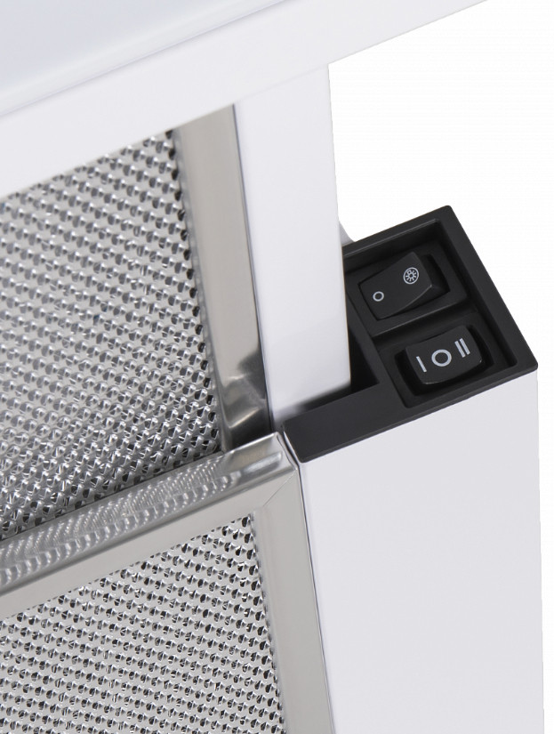 Вытяжка Maunfeld VS Light (Glass) 60 (белое стекло)