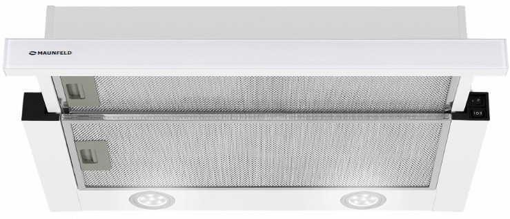 Вытяжка Maunfeld VS Light (Glass) 60 (белое стекло)