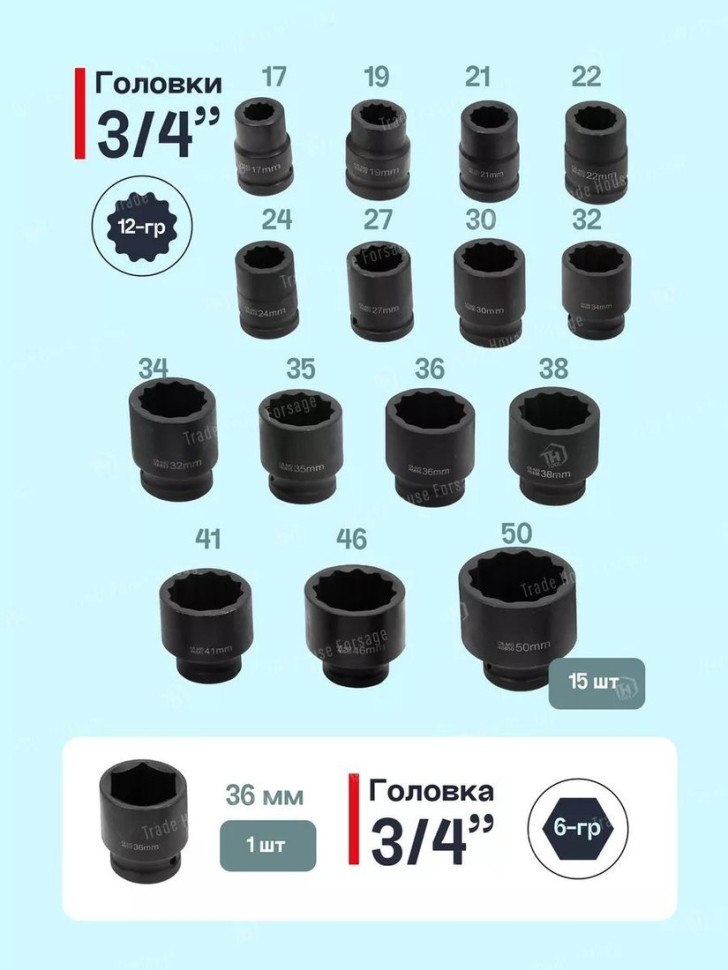 Бита Forsage F-6212-9MPB(59087)