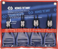 Набор пассатижей King Tony 42114GP (4 предмета)