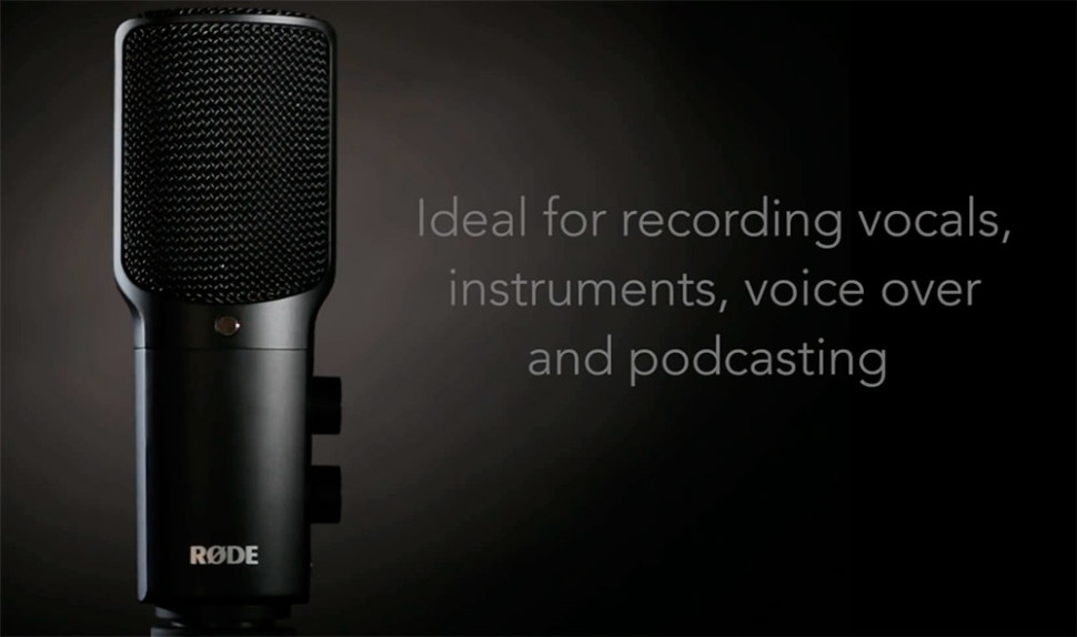 Конденсаторный микрофон RODE NT-USB