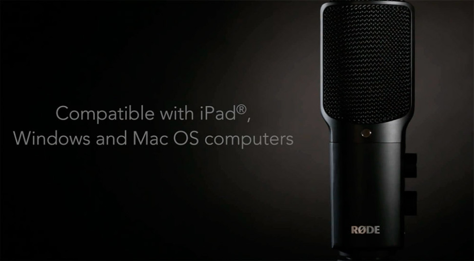 Конденсаторный микрофон RODE NT-USB