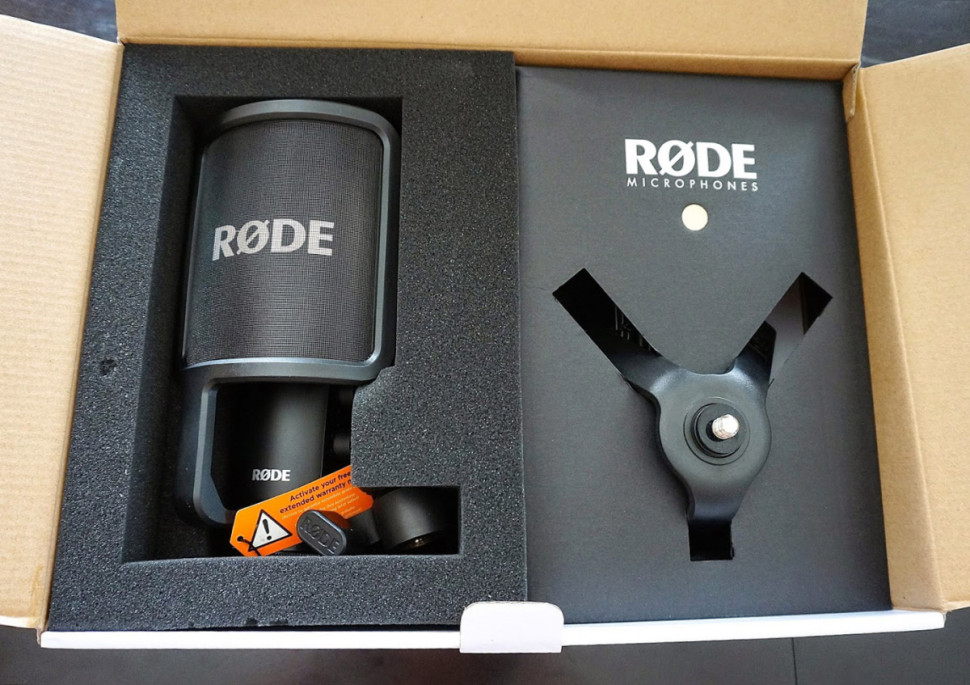 Конденсаторный микрофон RODE NT-USB