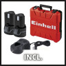 Дрель-шуруповерт Einhell TE-CD 12 Li 4513619 (с 2-мя АКБ, кейс)