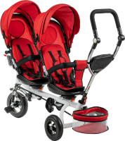 Детский велосипед Nino Двухместный (красный)