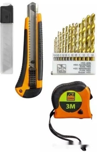 Набор домашнего мастера ISMA 53034 (303 предмета)