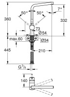 Смеситель Grohe Minta 31375000