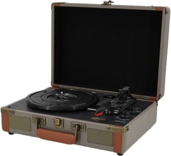 Виниловый проигрыватель Ritmix LP-130B (серый)