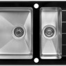 Кухонная мойка Zorg GS 7850-2 (черный)