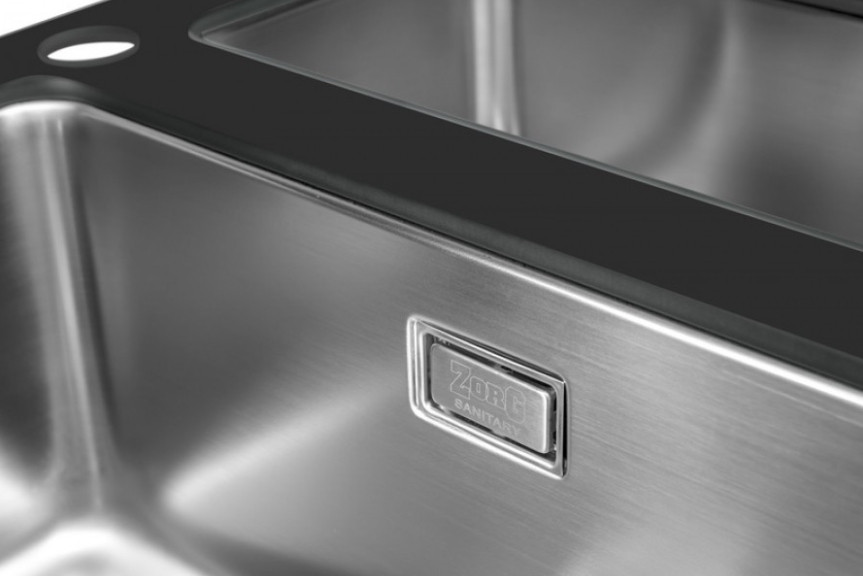 Кухонная мойка Zorg GS 7850-2 (черный)