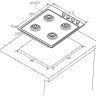Варочная панель Candy CHW6LBX