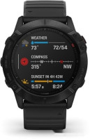 Умные часы Garmin Fenix 6X Pro (серый DLC/черный)