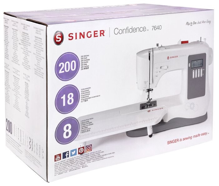 Швейная машина Singer Confidence 7640 Q