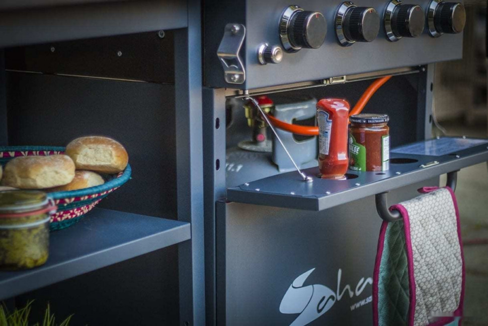 Газовый гриль для дачи SAHARA X475 4 Burner