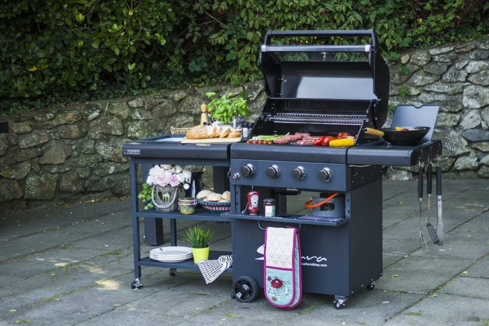Газовый гриль для дачи SAHARA X475 4 Burner