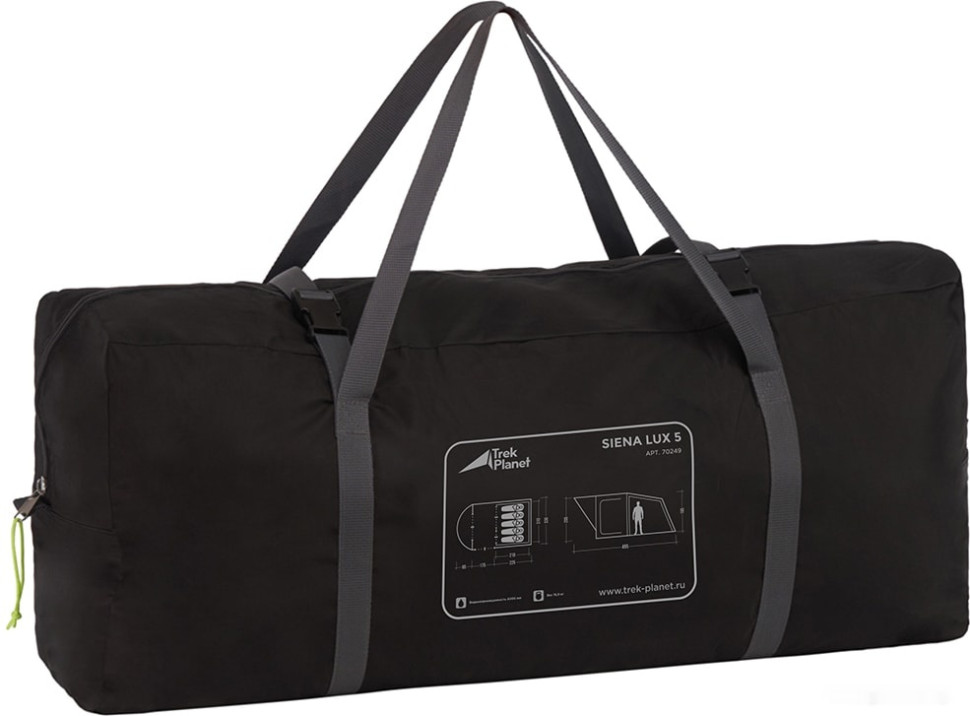 Палатка TREK PLANET Siena Lux 5 (зеленый)