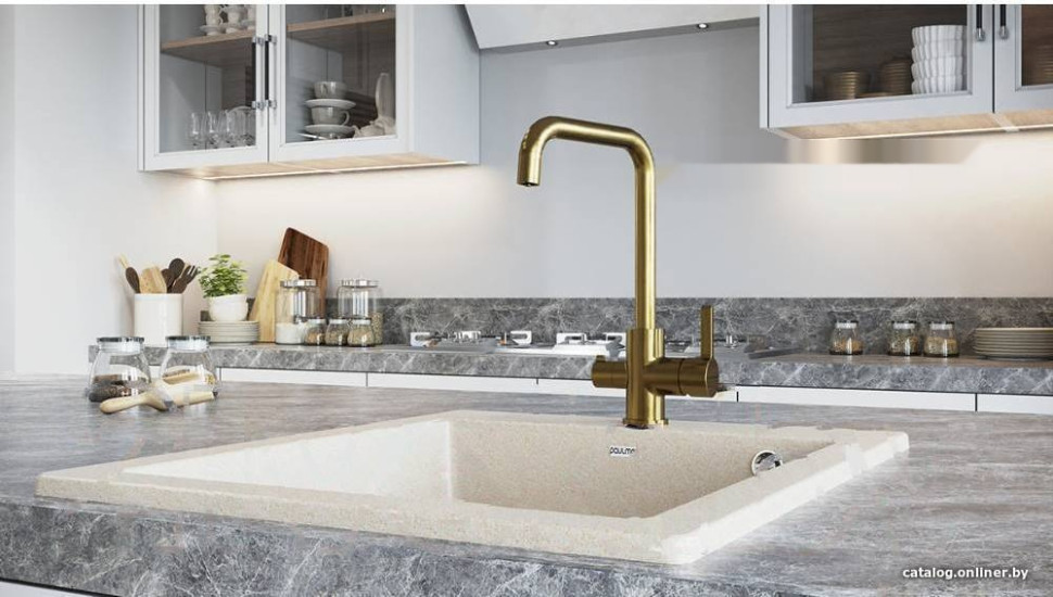 Смеситель Paulmark Logas Lo213021-BR (бронза)