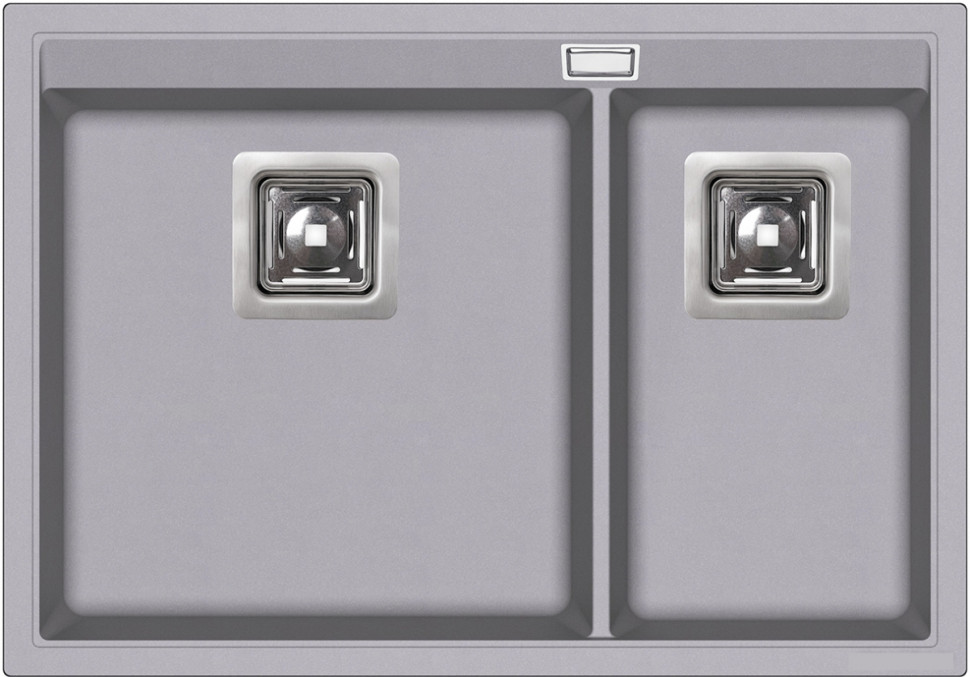 Кухонная мойка AquaSanita Delicia SQD150AW (alumetallic 202)