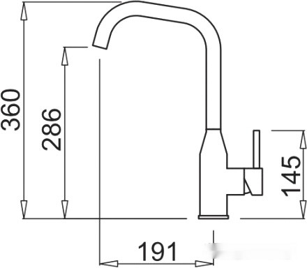 Смеситель Elleci Dora G48 Cemento