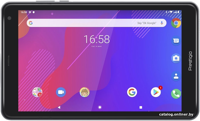 Планшет Prestigio Q Pro PMT4238_4G_D_GY (темно-серый)