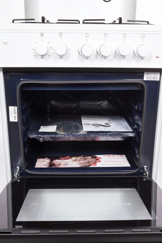 Плита Vesta Valencia VGE 10-E (белый)