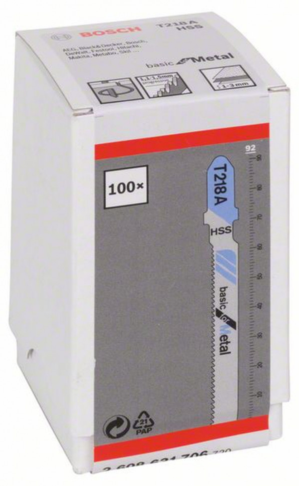 Набор оснастки Bosch 2608631706 (100 предметов)