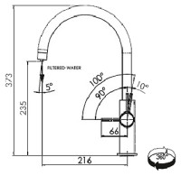 Смеситель Franke Ambient Clear Water (хром, 115.0479.079)