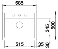 Кухонная мойка Blanco LEGRA 6 кофе