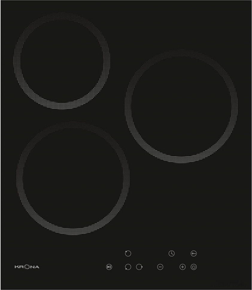 Варочная панель Krona Corso 45 BL