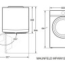 Стиральная машина Maunfeld MFWM127WH052