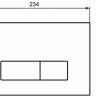 Система инсталляции Ideal Standard Prosys Frame 120 M R020467+R0121AC