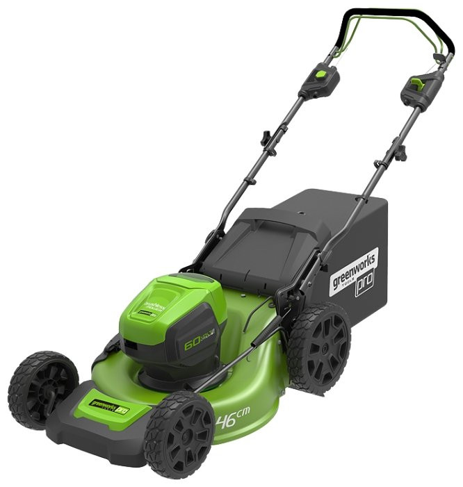 Газонокосилка Greenworks 2502907 60V 46cm GD60LM46SP