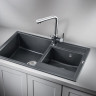 Кухонная мойка Granula GR-8201 (шварц)